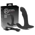 Rebel - prostaat vibrator met roterende kralen - zwart
