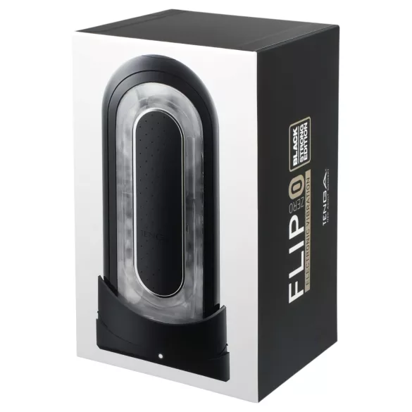 TENGA Flip Zero - vibrerende masturbator - zwart