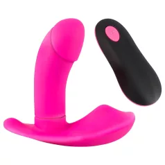   SMILE - op afstand bedienbare vibrator slip - oplaadbaar - roze