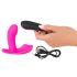 SMILE Slipje - oplaadbare, draadloze vibrerende slip (roze)