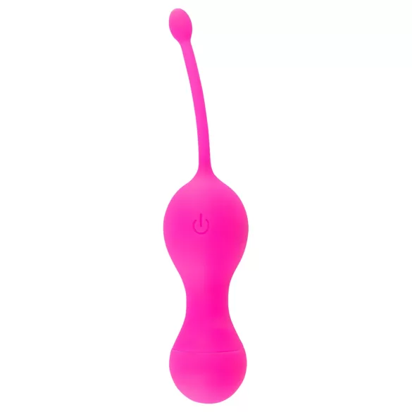 SMILE Love Balls - draagbare, oplaadbare, radiografische vibrerende eitjes (roze)