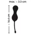SMILE Love Balls - draagbare, oplaadbare, radiografische vibrerende eitjes (roze)