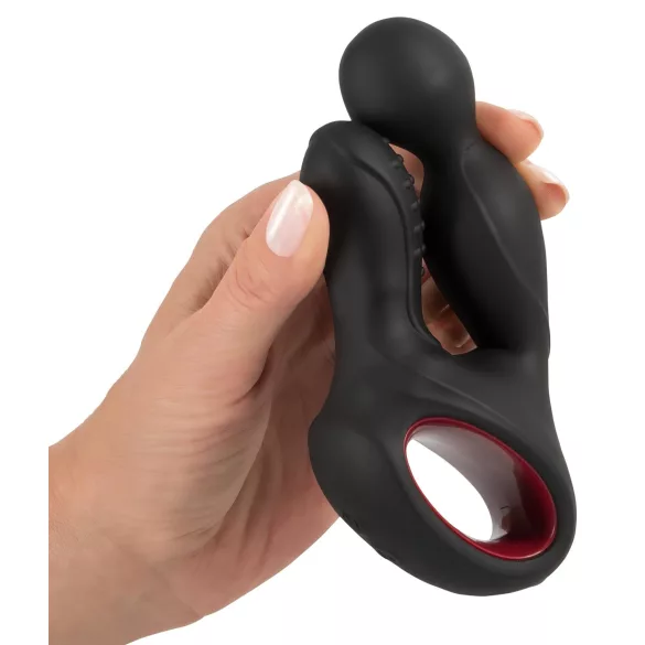 You2Toys - prostaat vibrator - roterend en verwarmend - zwart