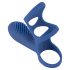 SMILE Koppel - oplaadbare, vibrerende penismanchet (blauw)