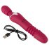Javida Thrusting - 3-in-1 massage vibrator (rood)