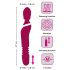 Javida Thrusting - 3-in-1 massage vibrator (rood)