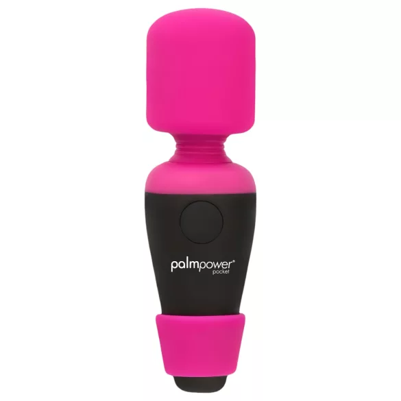 PalmPower - mini vibrator wand - compact formaat - roze/zwart