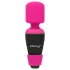 PalmPower - mini vibrator wand - compact formaat - roze/zwart