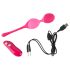 SMILE Liefdesballen - draadloze vibratie-ei 82g (roze)