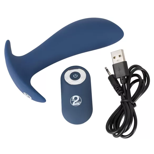 You2Toys - Vibrerende buttplug - oplaadbaar met afstandsbediening