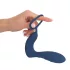 You2Toys - Prostaat vibrator met penisring - siliconen - blauw