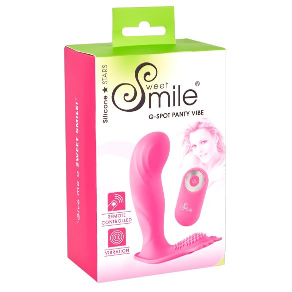 SMILE G-Spot Slip - oplaadbare, draadloze opzet vibrator (pink)