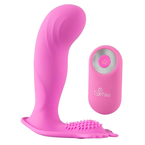 SMILE G-Spot Panty - oplaadbare, draadloze draagvibrator (roze)