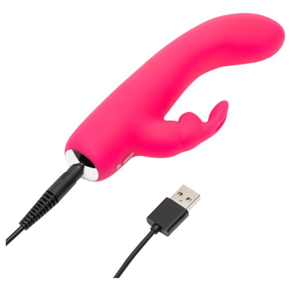 Happyrabbit - mini rabbit vibrator - oplaadbaar - siliconen - roze