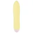 Cuties Mini Yellow - oplaadbare siliconen staafvibrator (geel)
