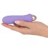 Cuties Mini Paars - oplaadbare, siliconen staafvibrator (paars)