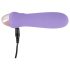 Cuties Mini Paars - oplaadbare, siliconen staafvibrator (paars)