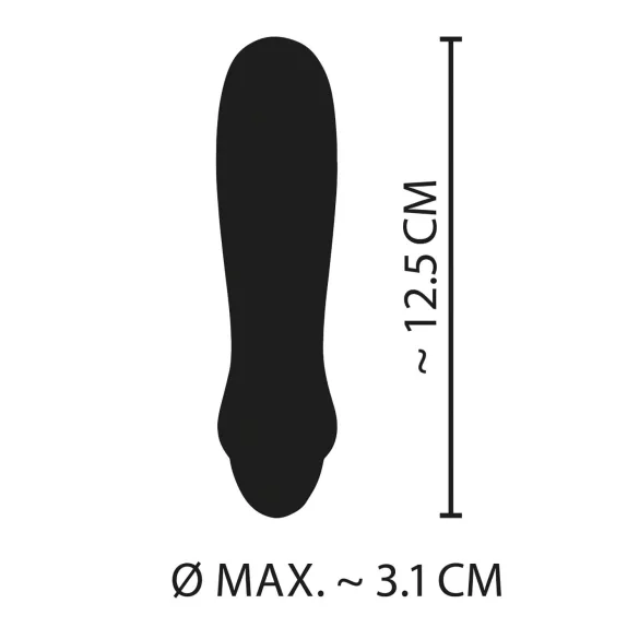 Cuties Mini Purple - oplaadbare siliconen vibrator - paars