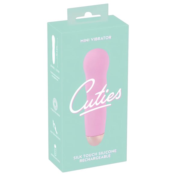 Cuties Mini Roze - oplaadbare, golvende vibrator (roze)