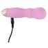 Cuties Mini Rose - oplaadbare, golvende vibrator (roze)