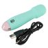 Cuties Mini Wand - oplaadbare mini-massagetrilstaaf (groen)