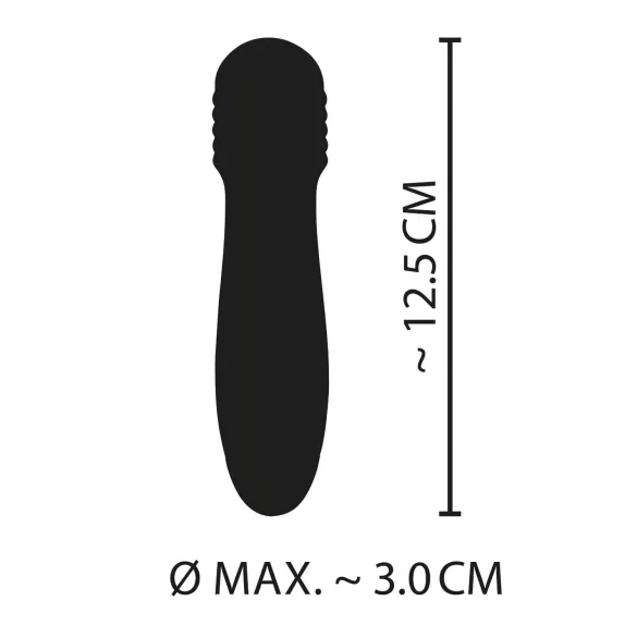 Cuties Mini Wand - mini vibrator - oplaadbaar - groen