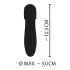 Cuties Mini Wand - mini vibrator - oplaadbaar - groen