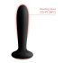 Svakom Primo - Oplaadbare, waterdichte verwarmende anaal vibrator (zwart)