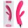 Svakom Angel - waterdichte, verwarmende vibrator met clitorisarm (rood)
