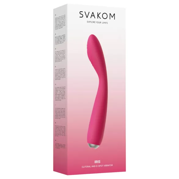 Svakom Iris - G-spot vibrator - oplaadbaar waterdicht - rood