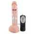 Medical Thrusting - vibrator met zuignap - stotend roterend - huidkleurig