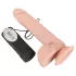 Medical Thrusting - vibrator met zuignap - stotend roterend - huidkleurig