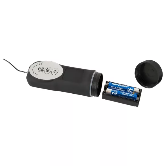 Medical Thrusting - vibrator met zuignap - stotend roterend - huidkleurig