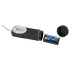 Medical Thrusting - vibrator met zuignap, stotende en roterende functie (huidskleur)