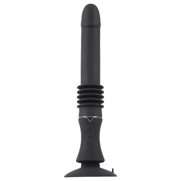 You2Toys Fucking Machine - zuignap-stoter-vibrator (zwart)
