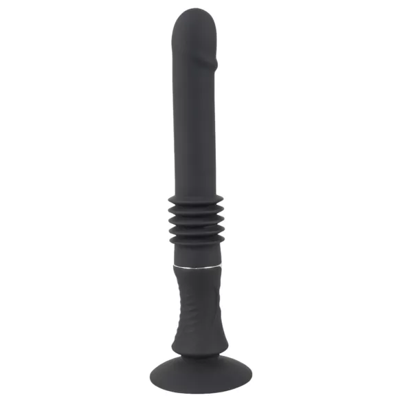 You2Toys Fucking Machine - zuignap-stoter-vibrator (zwart)