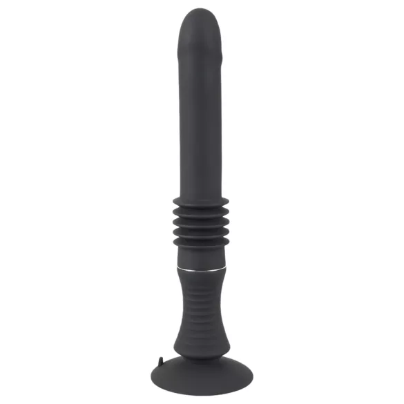 You2Toys Fucking Machine - zuignap-stoter-vibrator (zwart)