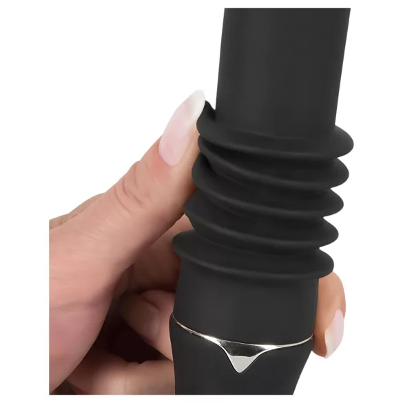 You2Toys Fucking Machine - zuignap-stoter-vibrator (zwart)