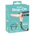 You2Toys - Strap-On - Oplaadbare Dildo (huidskleur)