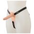You2Toys - Strap-On - Oplaadbare Dildo (huidskleur)