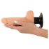 Natuurlijke M - realistische zuigvibrator met ballen en zuignap