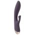Javida - waterdichte vibrator met clitorisstimulator (paars)