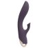 Javida - waterdichte vibrator met clitorisstimulator (paars)