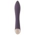 Javida - waterdichte vibrator met clitorisstimulator (paars)