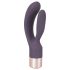 You2Toys Elegant Double - oplaadbare vibrator met clitorisarm (paars)