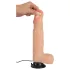 Nature Skin - Realistische vibrator met draaiende kop - huidkleur