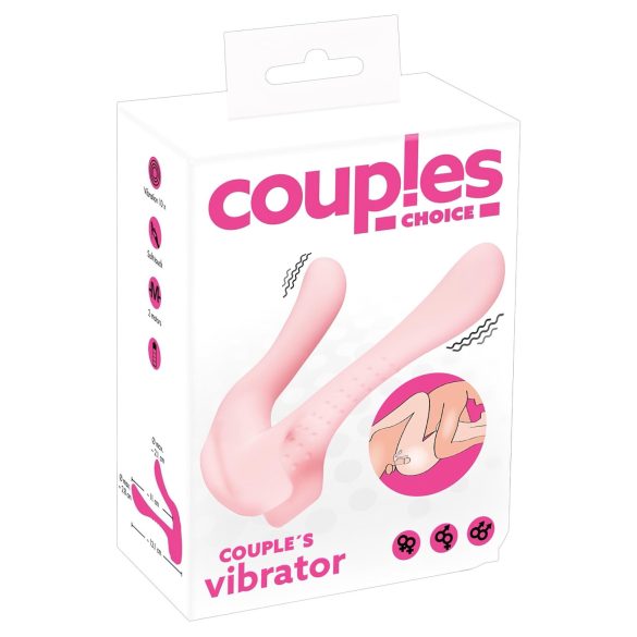 Couples Choice - 2-motorige duo-vibrator (roze)
