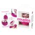 Couples Choice - oplaadbare mini vibratormassager (roze)