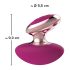 Couples Choice - oplaadbare mini vibratormassager (roze)
