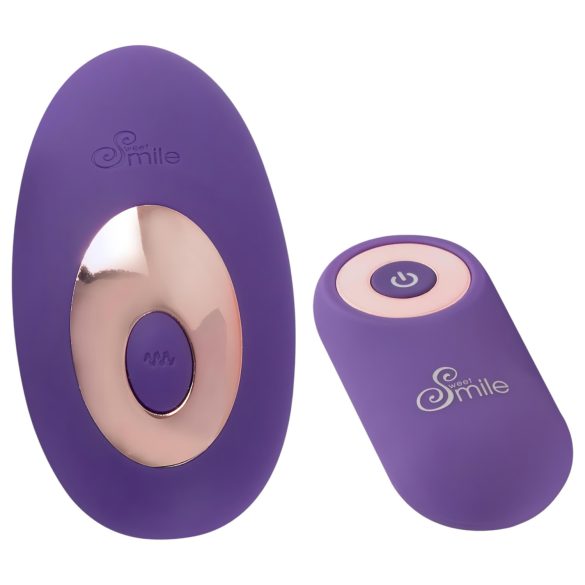 SMILE Panty - oplaadbare, draadloze clitorisvibrator (paars)